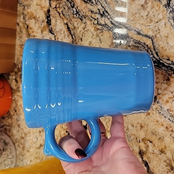 Fiesta Latte Mug Peacock ●Last One● - Picture 1 of 6